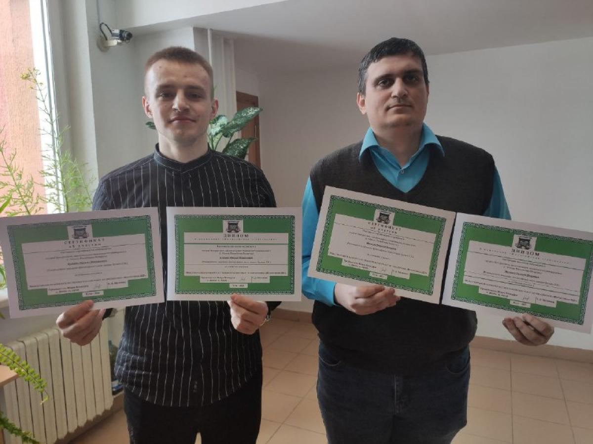 Михаил Куземко Евгений Михасик.jpg Михаил Куземко и Евгений Михасик